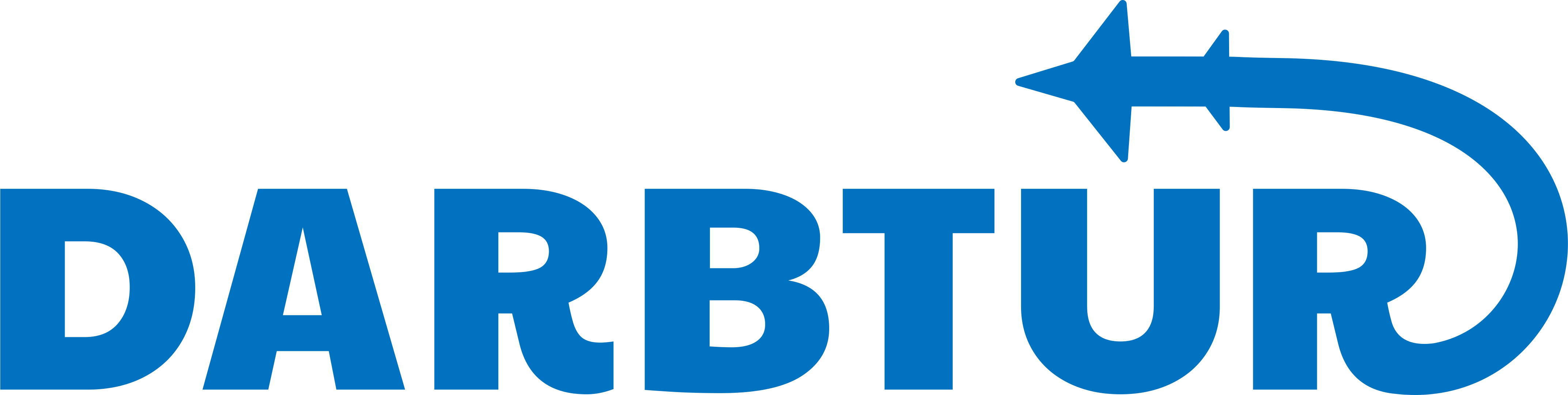 DARBTUR — логотип с самолётом